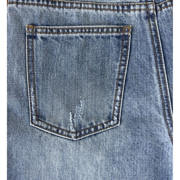 Anthropologie EVIDNT Los Angeles Malibu Girlfriend Jeans Size 26 Distressed - Picture 10 of 11